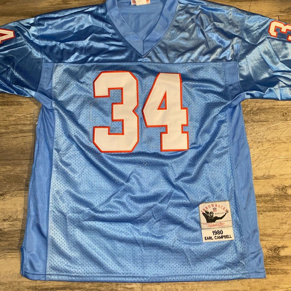 🆕️Throwback Mitchell&Ness Earl Campbell Jersey🏈